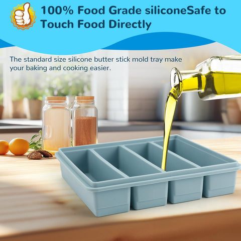 LUOFUAWEI silicone mold offers non-stick release for effortless popping.