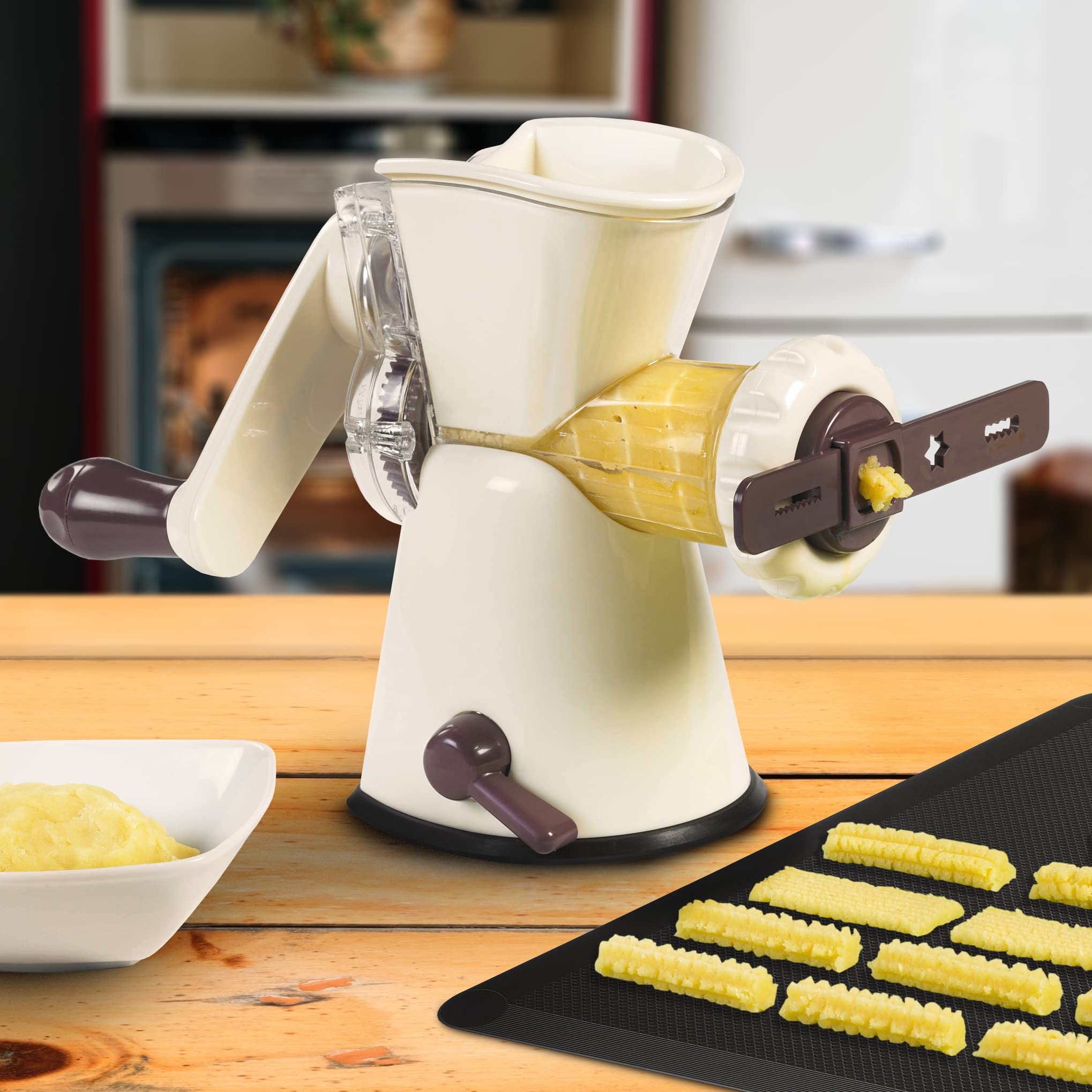 LURCH cookie shapes attachment enables four creative forms for cookies