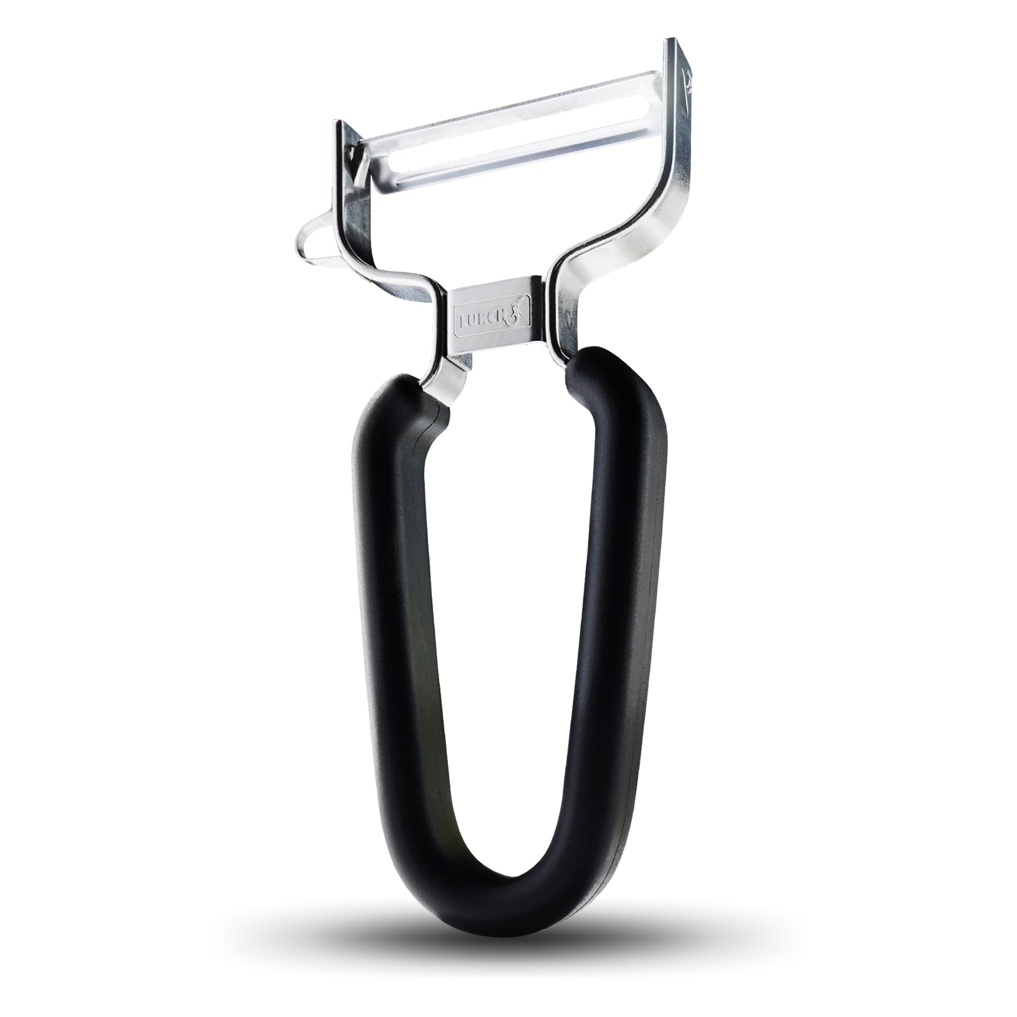 LURCH universal peeler stainless steel blade for precise peeling of potatoes and more