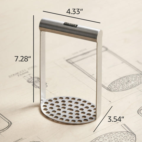 LURCH vegetable masher showcases durable design for versatile use