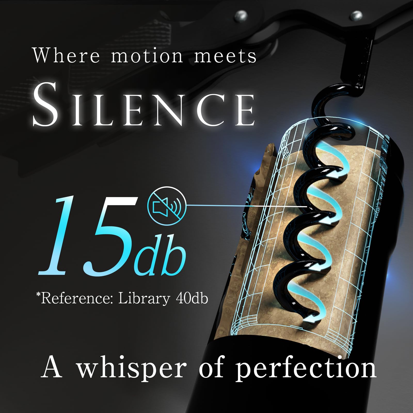 Premium leverage and smooth screw help preserve delicate vintage corks.