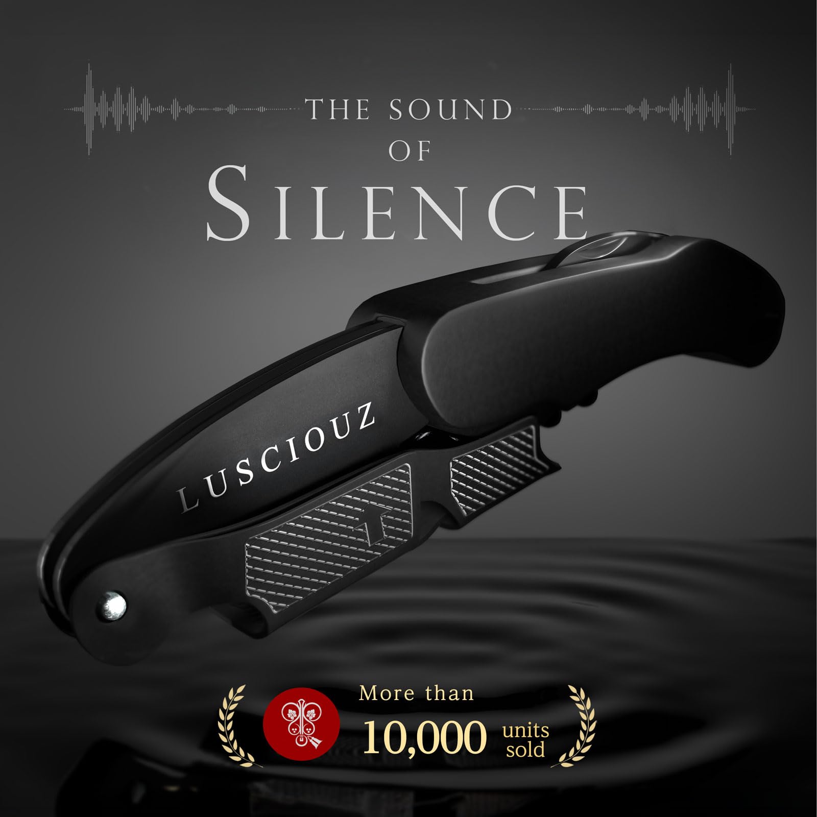 LUSCIOUZ silent uncorking action highlights refined performance in restaurants.