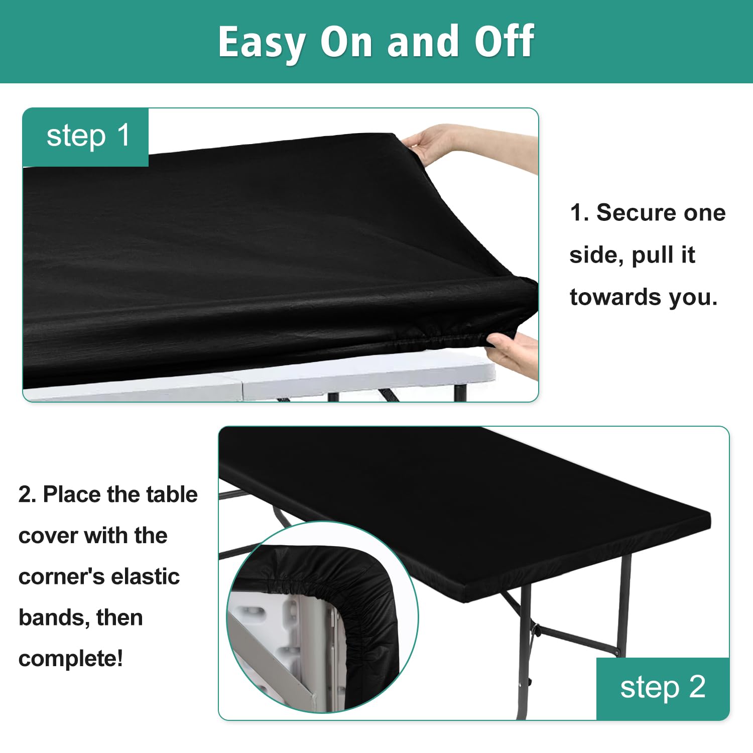 LUSHVIDA durable vinyl protects tabletops from scratches and wear