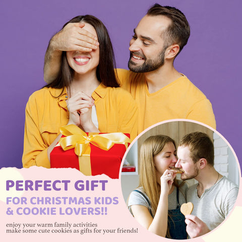 LUSHYUM heart cookie cutters and accessories for festive shapes and creativity.