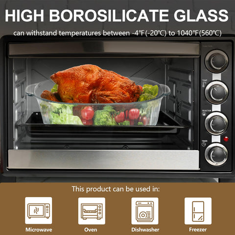 Luvan wide-handled dish provides easy grip and serving.