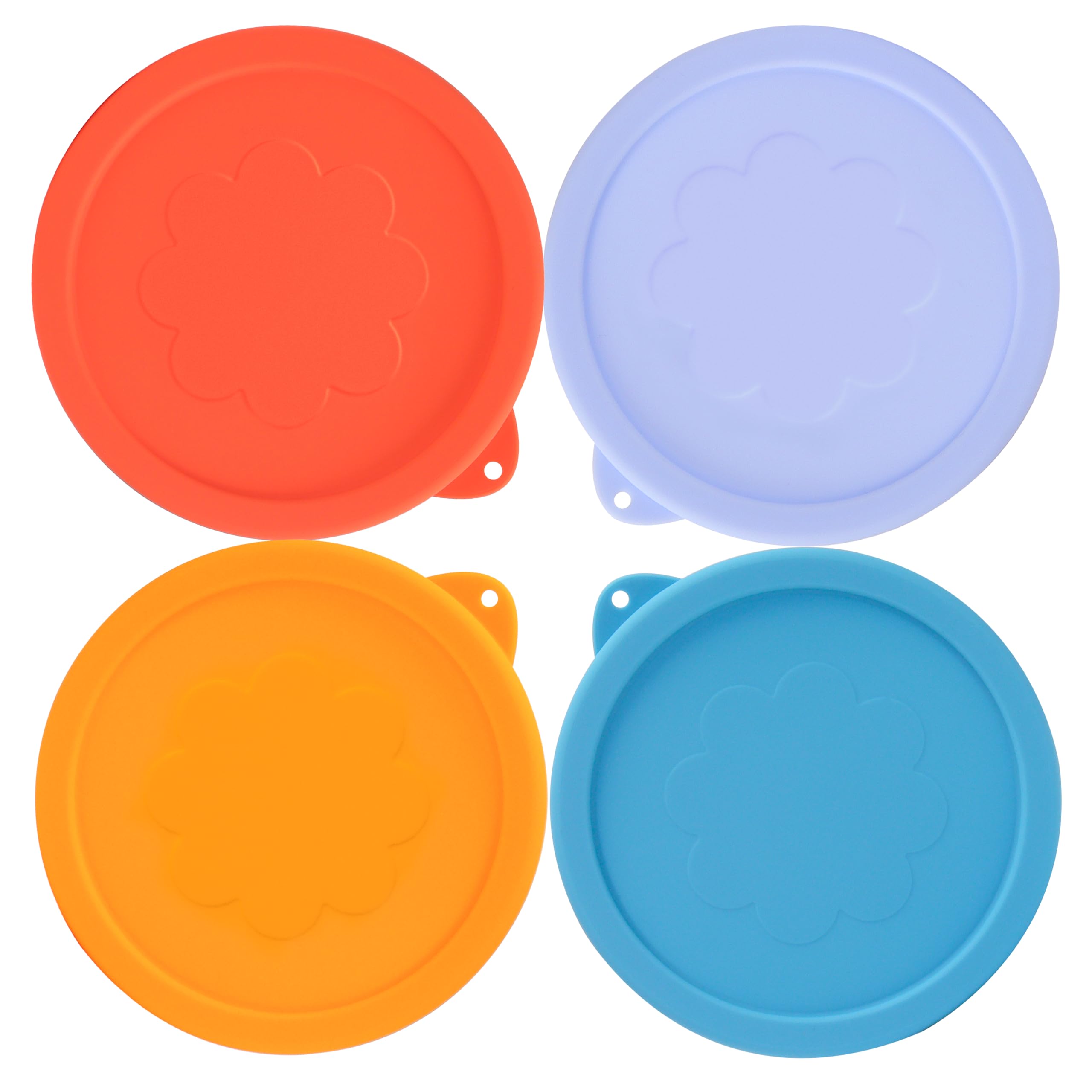 LUVCOSY 2 cup silicone lids fit Pyrex for a tight spill-free seal.