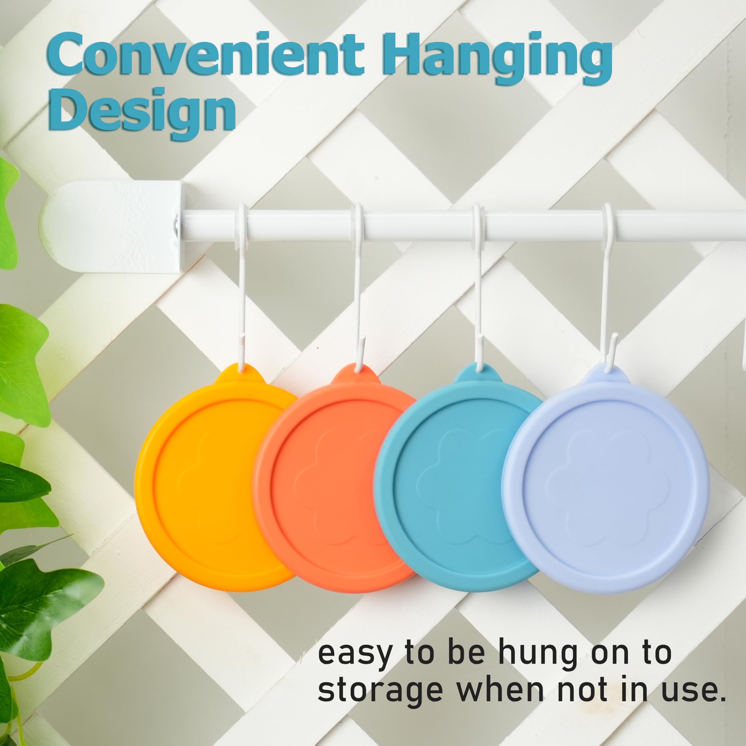 LUVCOSY color-coded lids help distinguish uses in the kitchen.