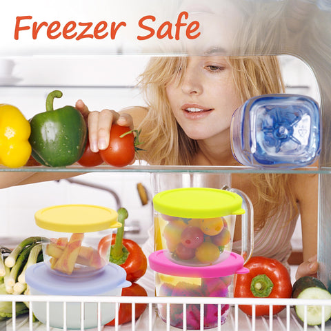 LUVCOSY color-coded lids help organize different ingredients.