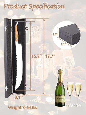 LUVCOSY Serrated spine cuts foil quickly for a seamless start.