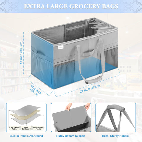 LUVHOMEE tote bag bottom support keeps items upright