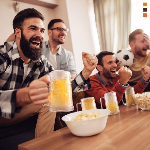 Luxail freezer beer mug 16oz gift-ready packaging for holidays.