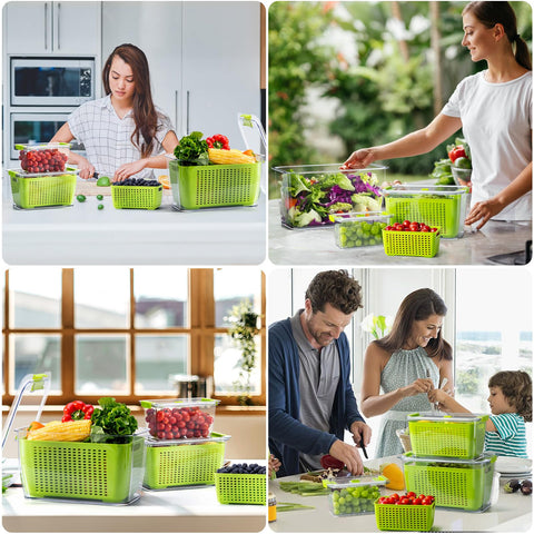 LUXEAR BPA-free material ensures safe, odor-free storage.
