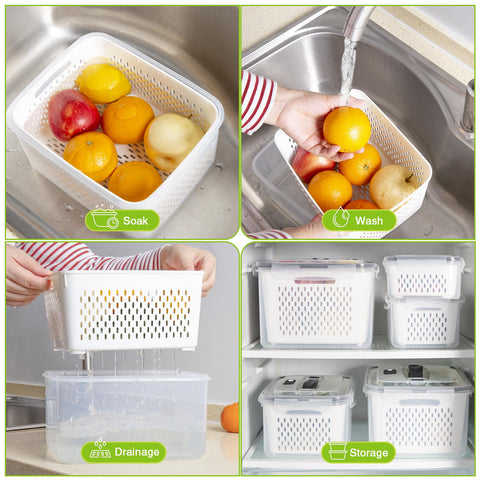 Luxear Hidden Handle Lids – portable, leak-proof design for on-the-go use.