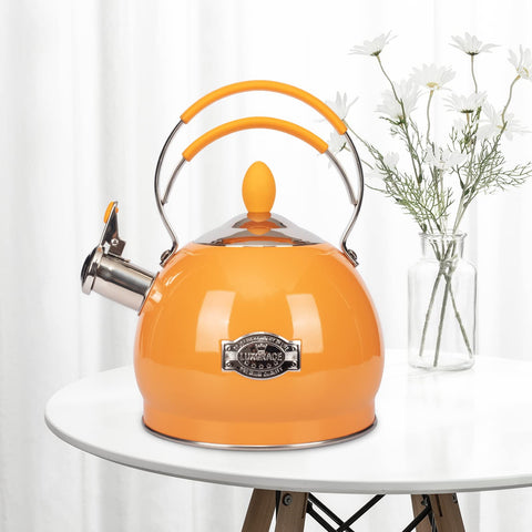 LUXGRACE kettle spout whistles loudly to signal readiness