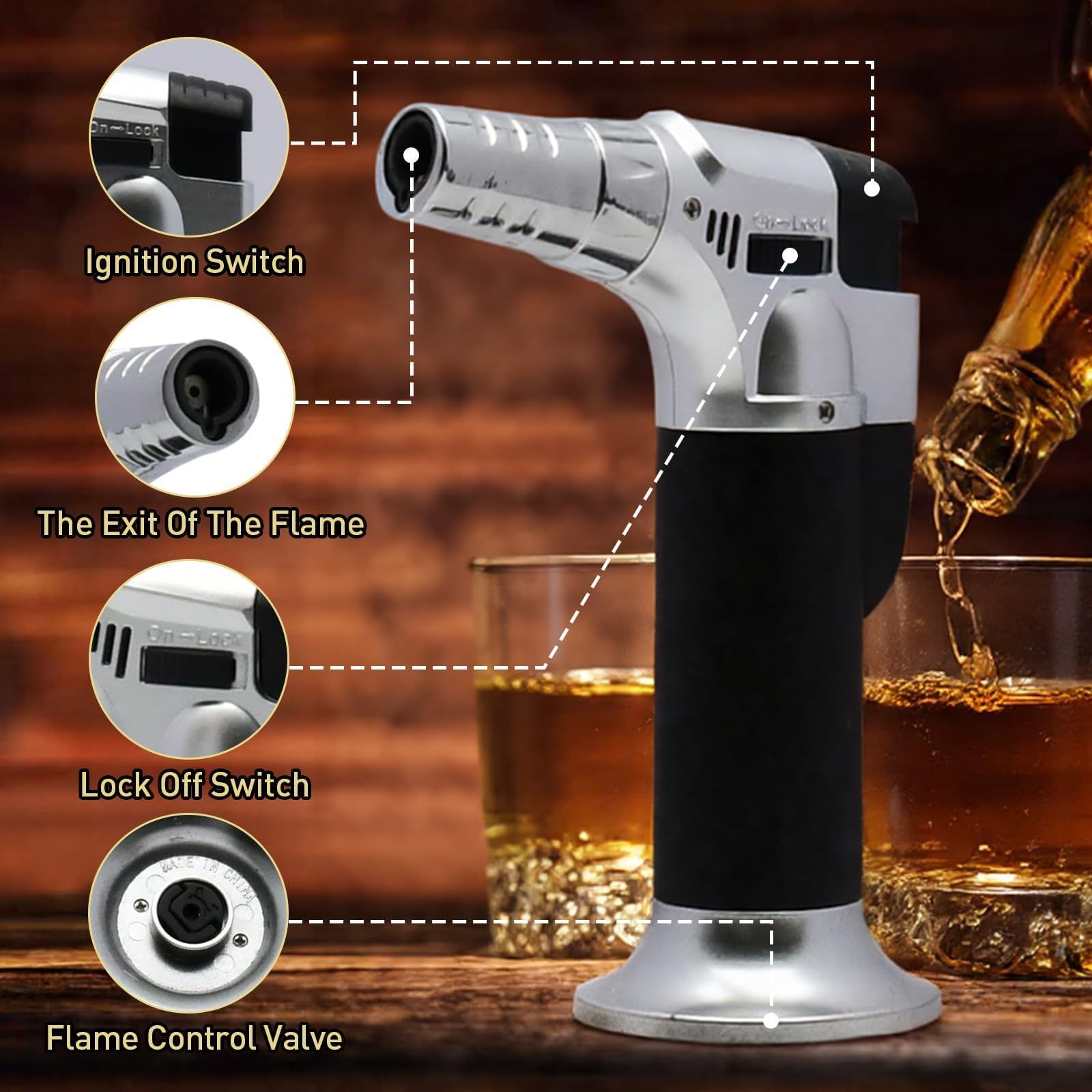 Luxice complete infusion kit with everything for smoked drinks