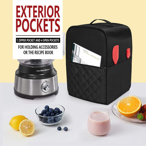 Luxja cover shows water-resistant fabric for durable everyday protection.