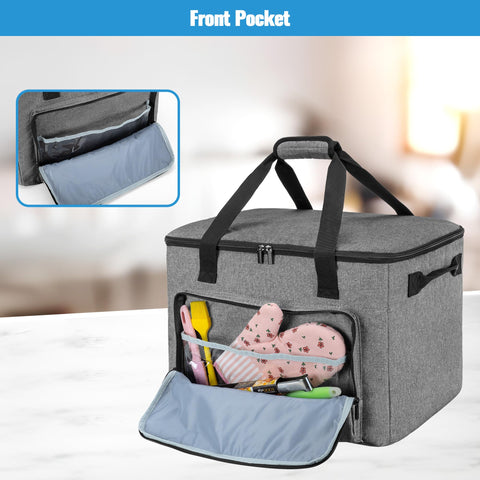 LUXJA Ninja Foodi Possible Cooker Pro bag side handles enable easy carrying