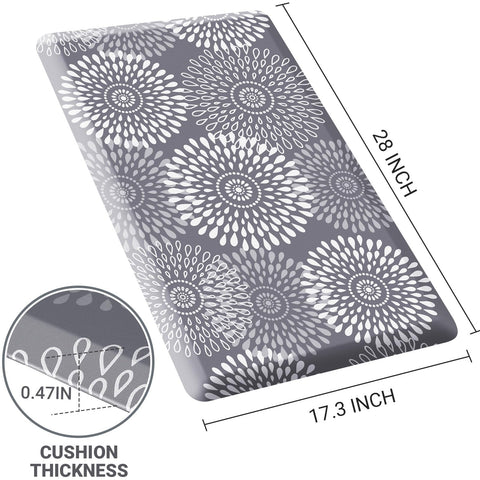 LuxStep anti-fatigue mat for kitchen standing during long meal prep