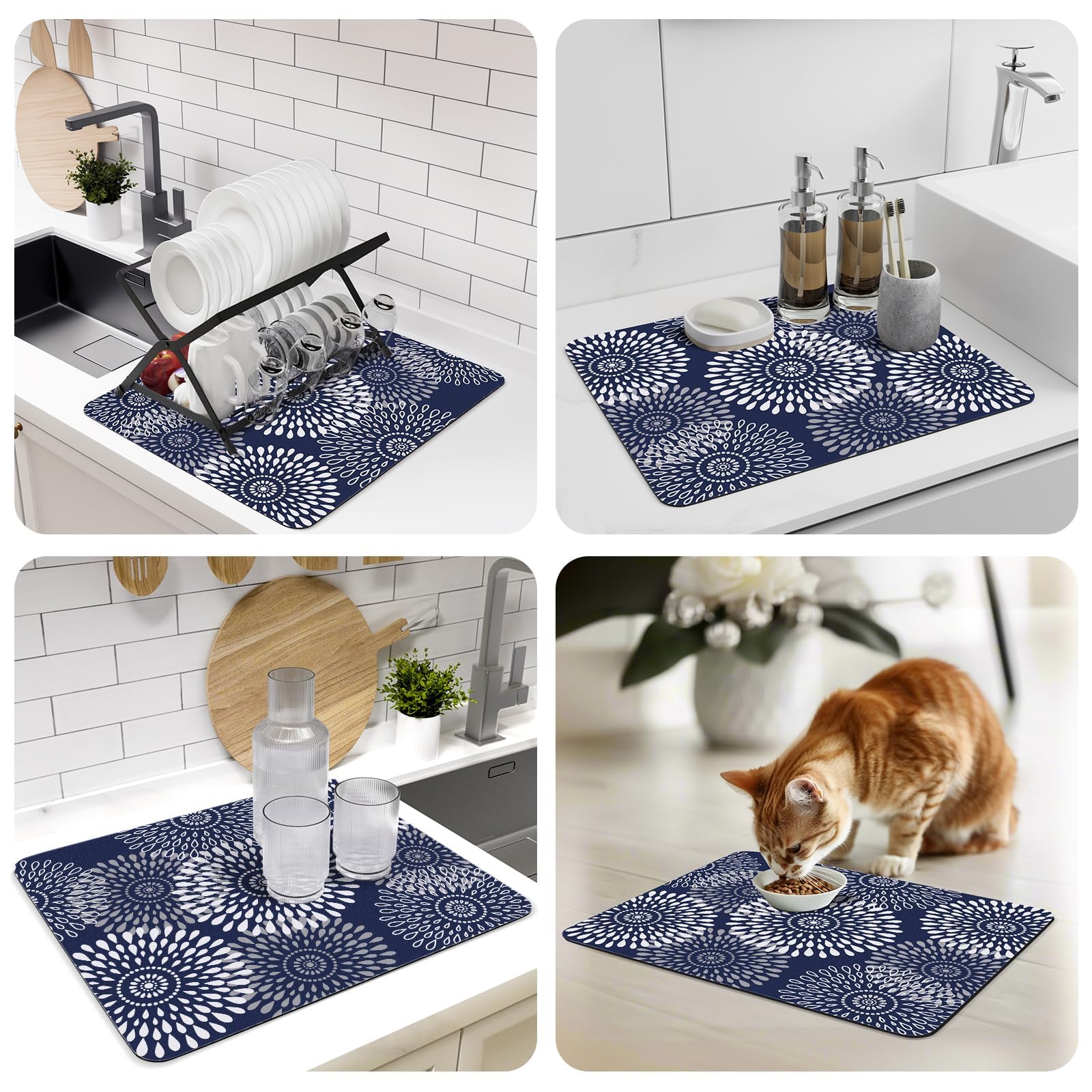 LuxStep pattern options add decor while protecting surfaces.