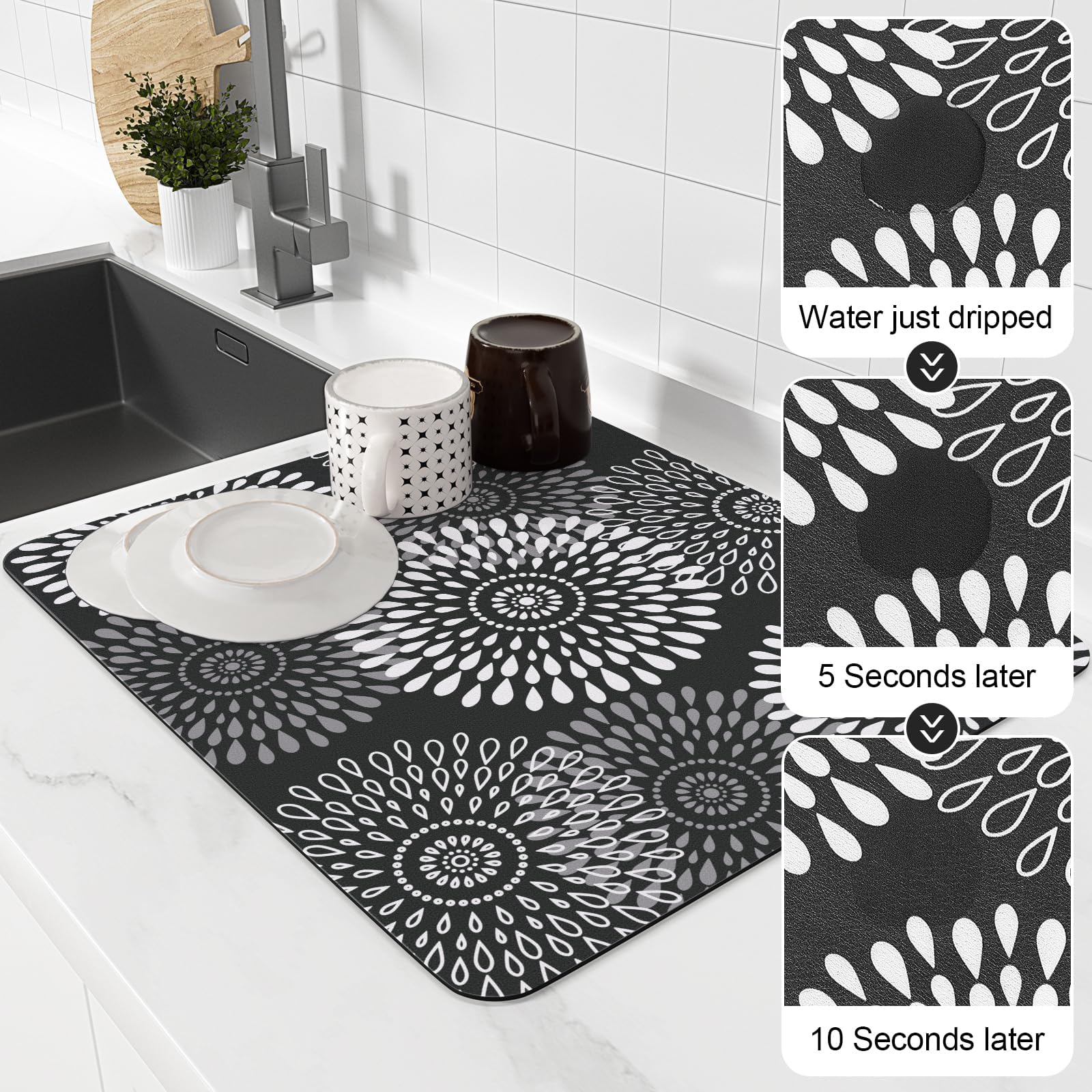 LuxStep mat rolls up for easy storage when not in use.