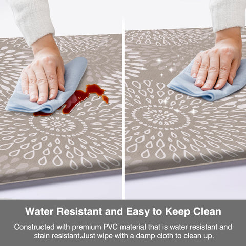 LuxStep two-piece set provides versatile coverage for kitchen, laundry, or office.