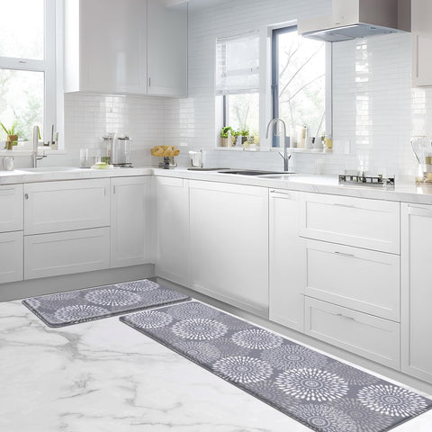 LuxStep kitchen mat soft foam detail showcases slow-rebound comfort for standing tasks.