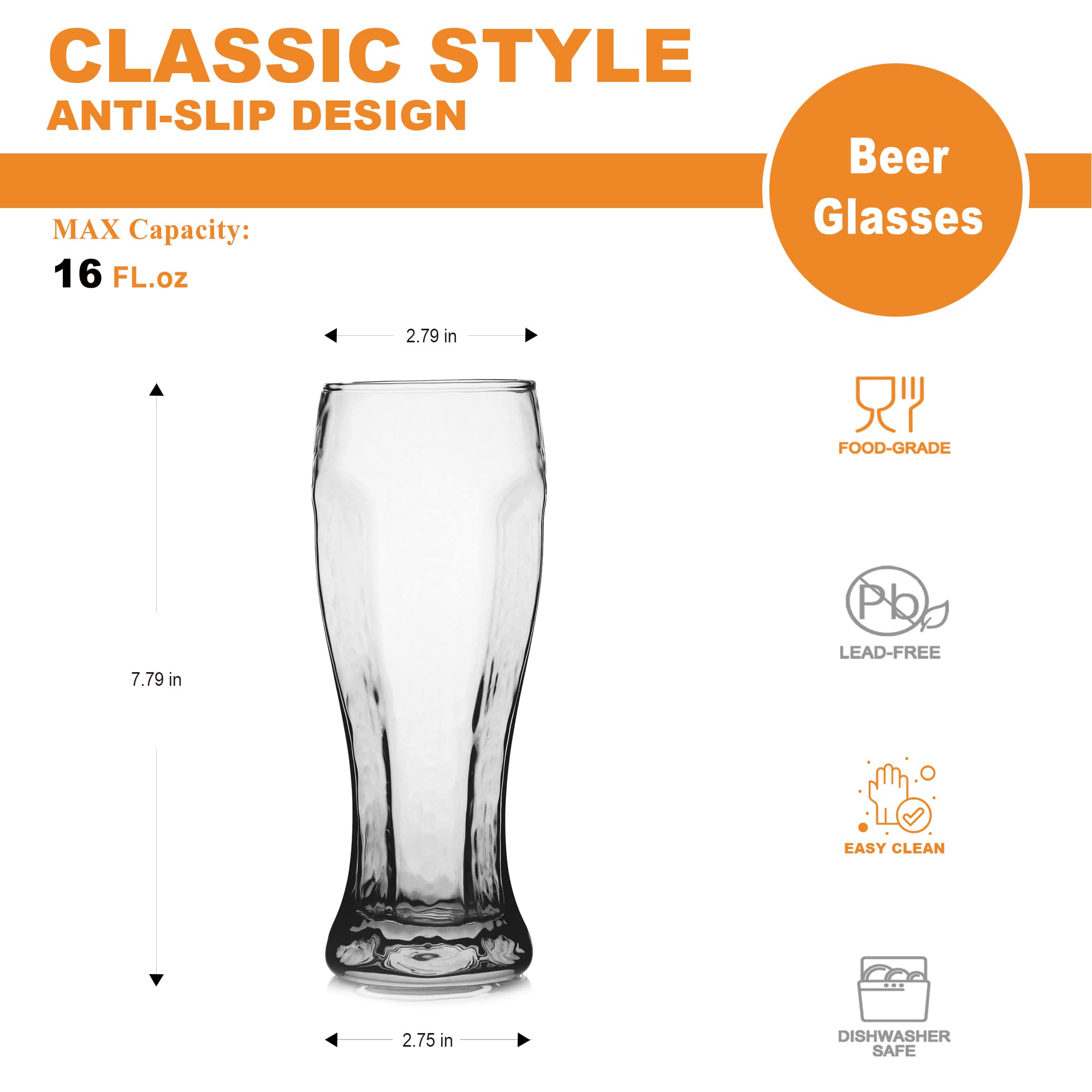 LUXU thick-base design improves stability and reduces tipping
