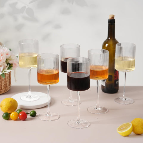 LUXULISH gift-ready wine glass set suits birthdays, weddings, and anniversaries.