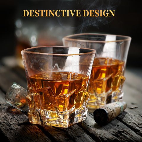 LUXULISH non-lead crystal material with brilliant clarity and safe storage