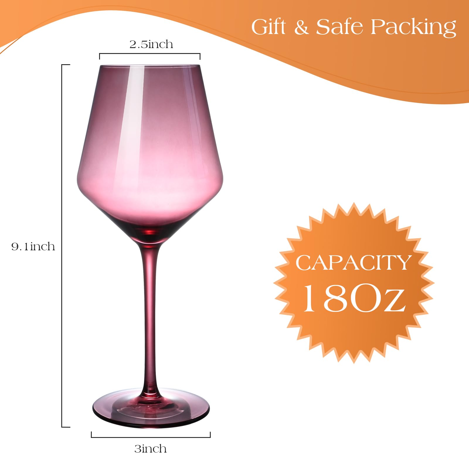 LUXULISH securely packaged glasses arrive in a protective gift box.