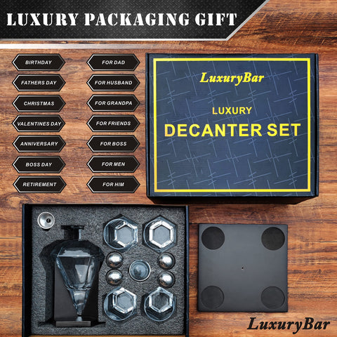 LuxuryBar luxury giftbox makes a premium gift for whiskey lovers.