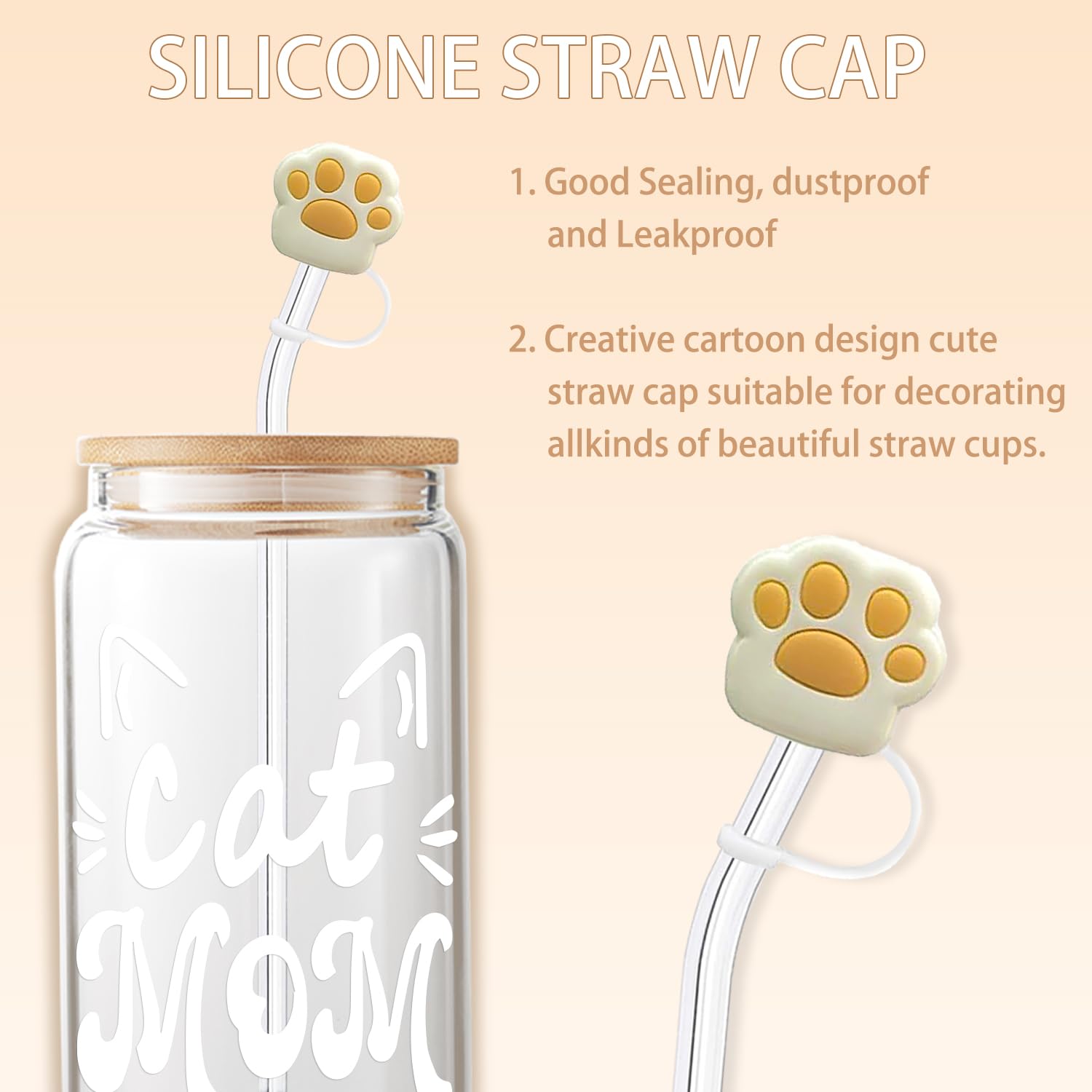 Lvoetgif 16oz glass tumbler, great for coffee or tea