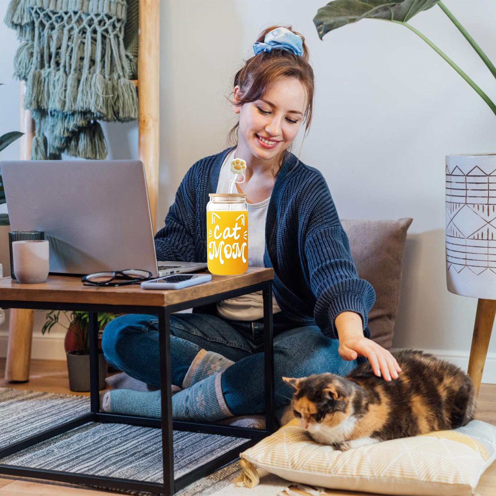 Lvoetgif cozy socks for cat lovers, a warm gift