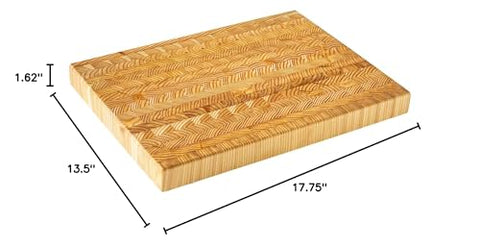 LW Handmade Larch Wood Canada board fits a busy home kitchen.