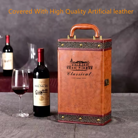 lxllnqh wine gift box gift-ready presentation for holidays or celebrations