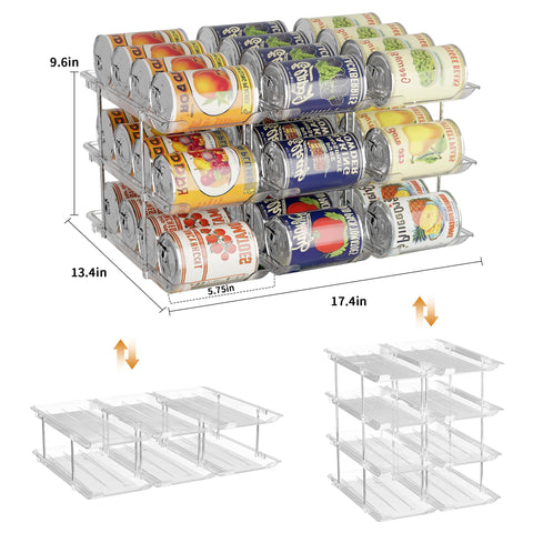 LXLXXL four-column option optimizes pantry organization.