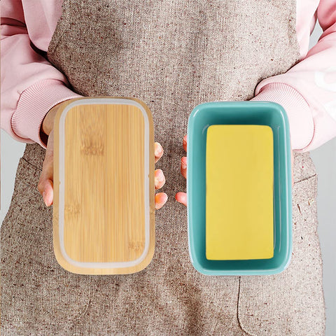 Lxmons counter-top display adds farmhouse charm while keeping butter tidy