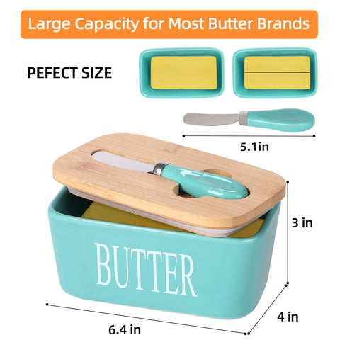 Lxmons gift-ready butter dish ideal for holidays and gatherings