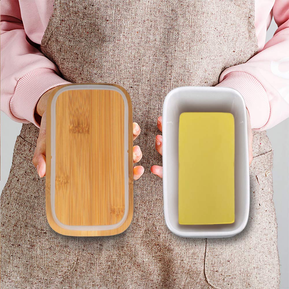 Lxmons stainless steel butter knife spreads smoothly for easy serving.