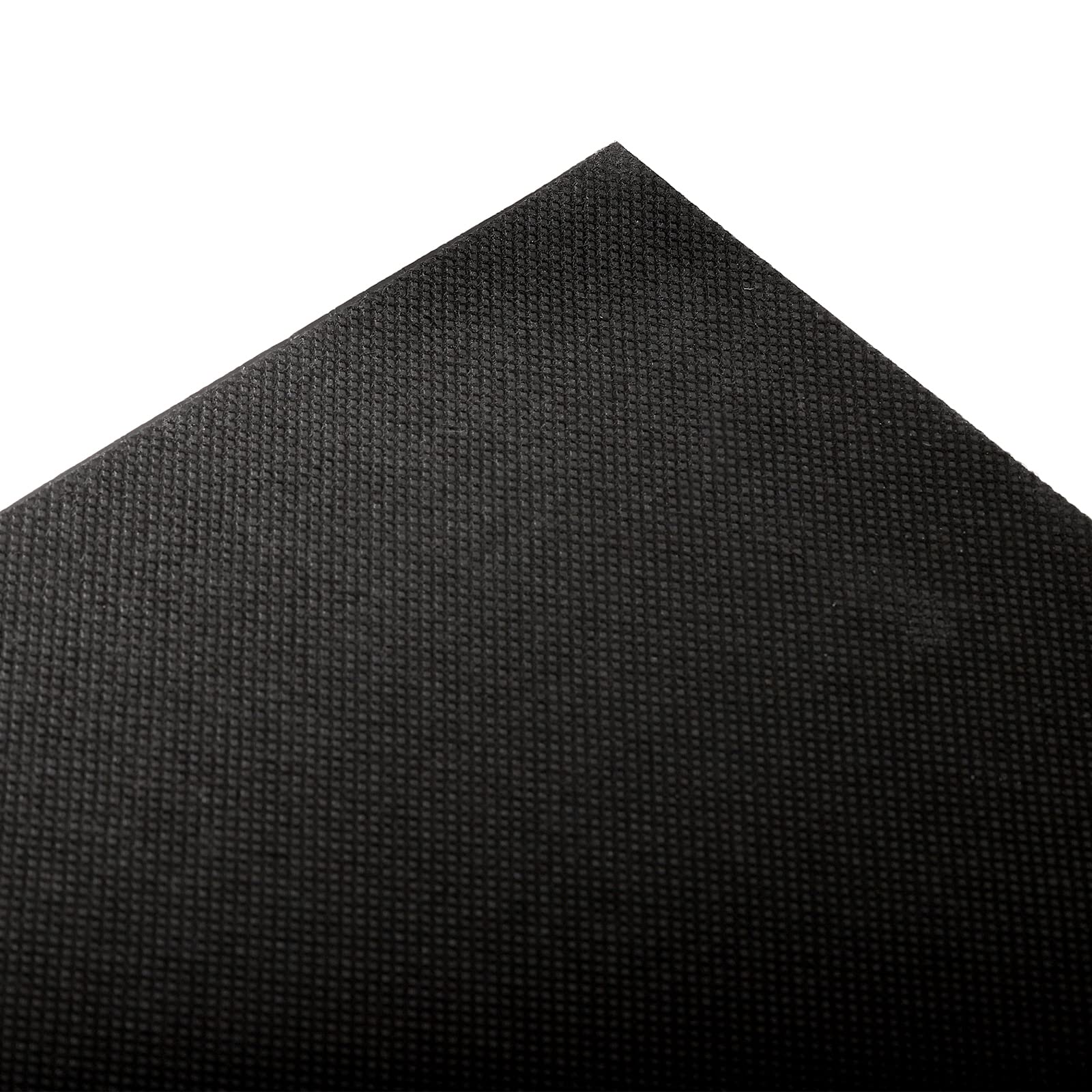 Lyellfe black ottoman tray close-up reveals durable PU and wipe-clean surface.