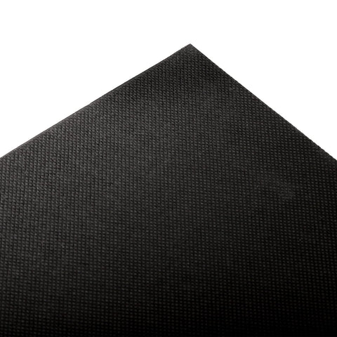 Lyellfe black ottoman tray close-up reveals durable PU and wipe-clean surface.