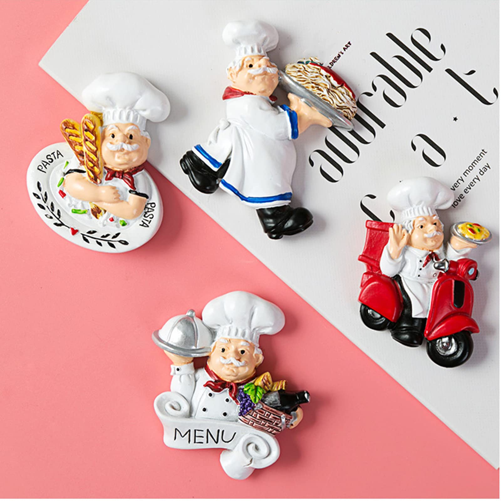 Lyellfe fridge magnet holds photos and cards on a fridge door without scratching.