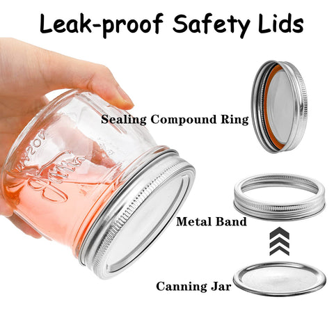 Lyellfe leak-proof lids designed for easy open and close