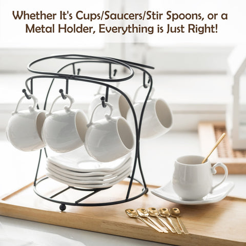 LYEOBOH gold spoon detail adds elegant flair to your coffee ritual.
