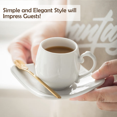 LYEOBOH metal stand organizes cups neatly on your espresso bar.