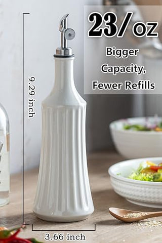 LYEOBOH opaque ceramic blocks light to preserve oil freshness.