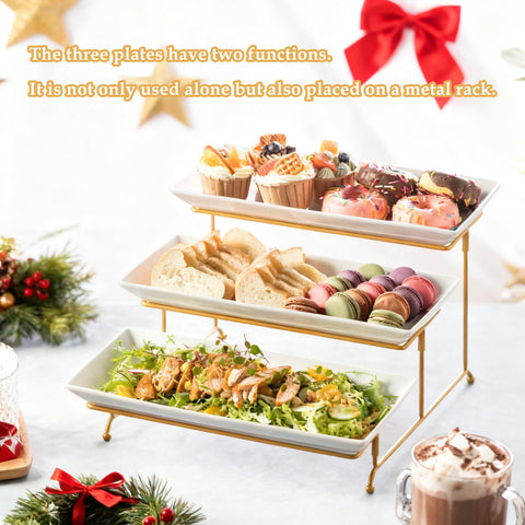 LYEOBOH wedding buffet display in elegant white