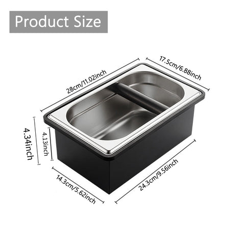 LYHLYA knock box shows silicone protection pads to shield countertops