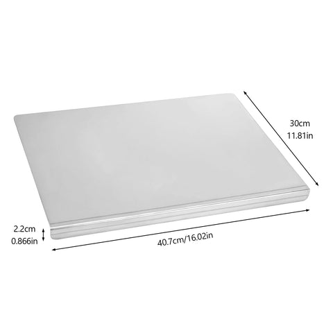 LYHLYA stainless steel cutting board side edge emphasizes slim, space-saving profile.
