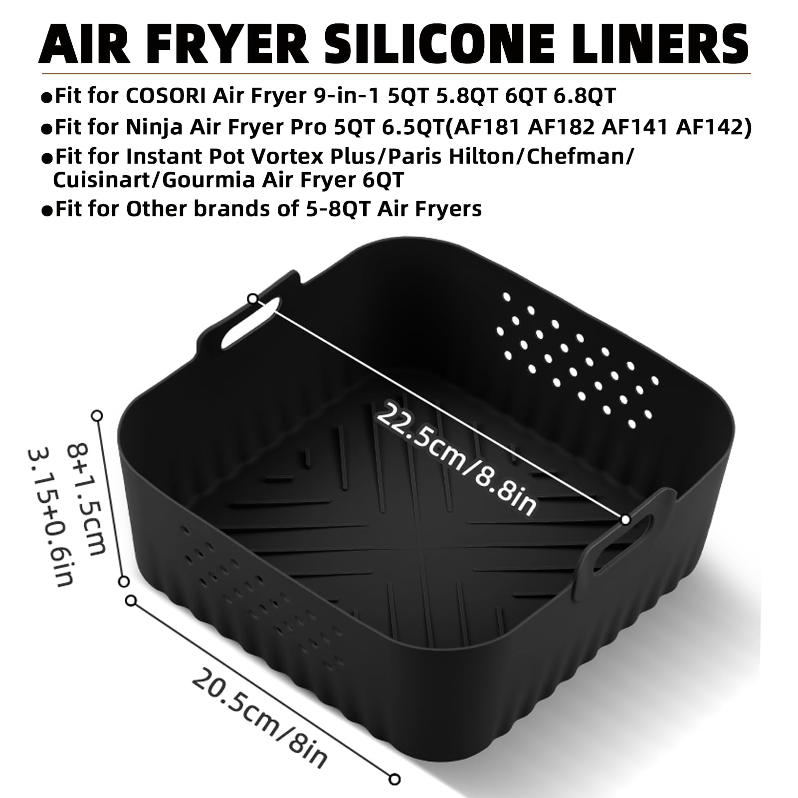 LYHOLKEER dual perforation design ensures even heat